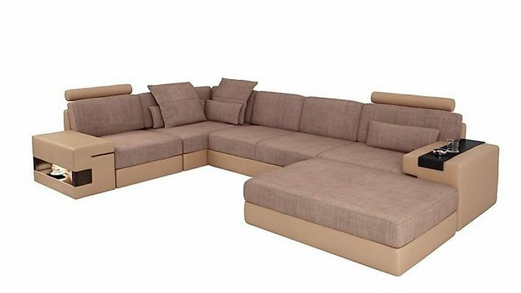 JVmoebel Ecksofa Sofa Ecke Set L-Form gepolsterte Sitze Couch Wohnlandschaf günstig online kaufen