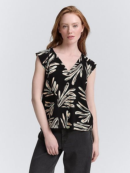 TOM TAILOR Denim Blusentop Bluse mit Muster günstig online kaufen