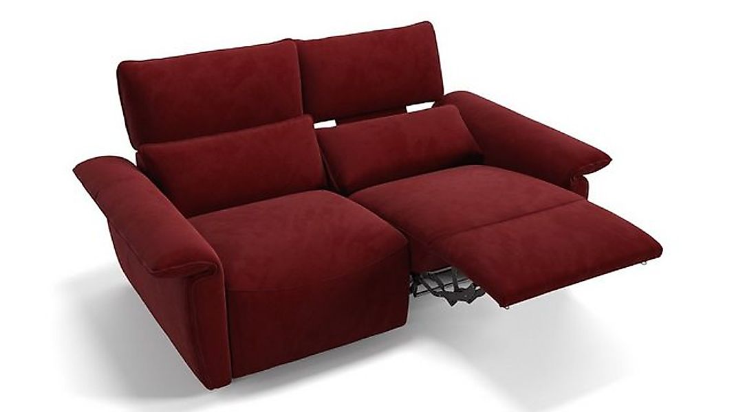 Sofanella 2-Sitzer Stoff MERIDA, Relaxsofa, Designsofa, Designer Couch, Ita günstig online kaufen