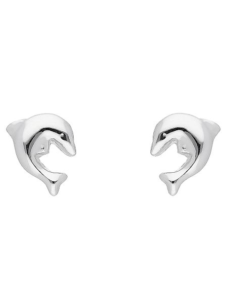Adelia´s Paar Ohrhänger "1 Paar 925 Silber Ohrringe / Ohrstecker Delphin", günstig online kaufen