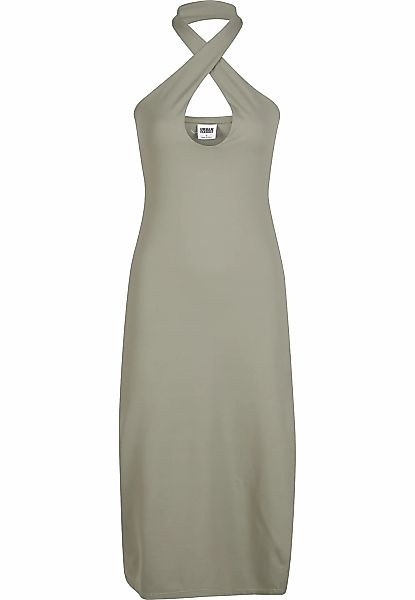 URBAN CLASSICS Shirtkleid "Urban Classics Ladies Crossed Neckholder Dress" günstig online kaufen
