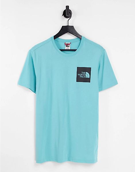 The North Face – Feines T-Shirt in Blau günstig online kaufen