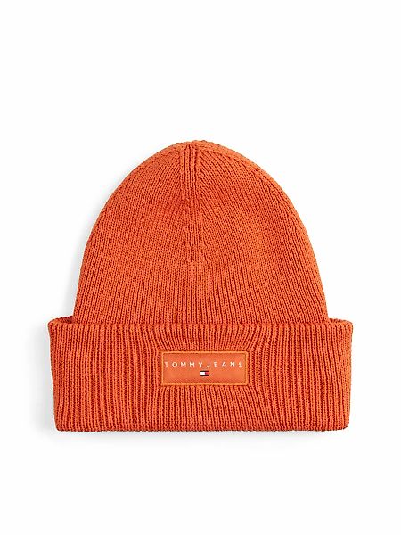 Tommy Jeans Beanie "TJM LINEAR", in Grobstrick, mit Umschlag günstig online kaufen