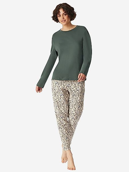 Schiesser Pyjamaoberteil Mix & Relax schlaf-oberteil nachthemd sleepshirt günstig online kaufen