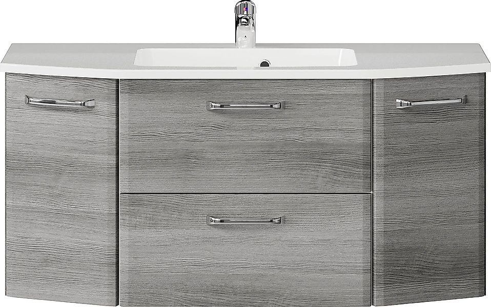 Saphir Waschtisch "Quickset Waschplatz, Mineralmarmor-Waschtisch, 112 cm br günstig online kaufen