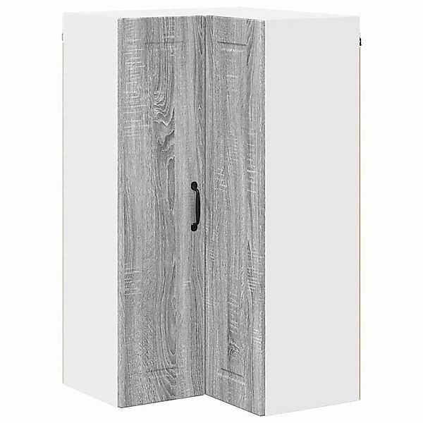 vidaXL Küchenwandschrank Graues Sonoma 57 x 57 x 100 cm Holzwerkstoff 88552 günstig online kaufen