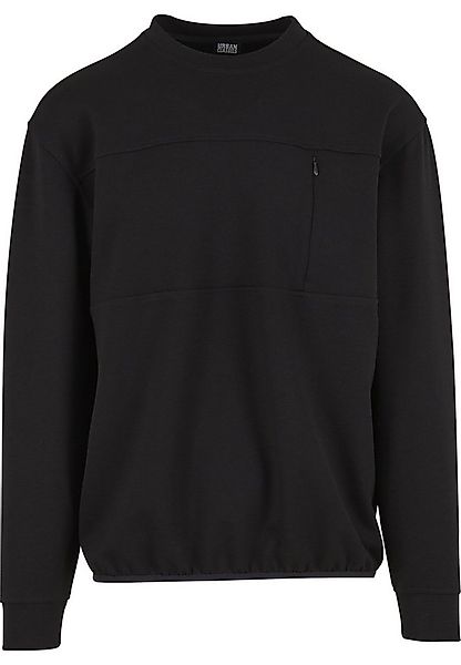URBAN CLASSICS Sweater Urban Classics Scuba Zip Pocket Crew (1-tlg) günstig online kaufen