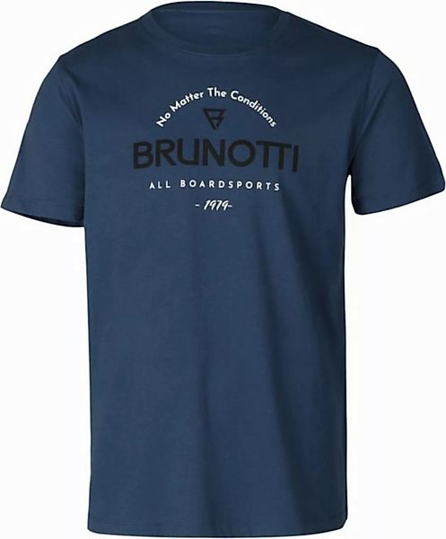 Brunotti Kurzarmshirt Jahn-Logoround Men T-shirt JEANS BLUE günstig online kaufen