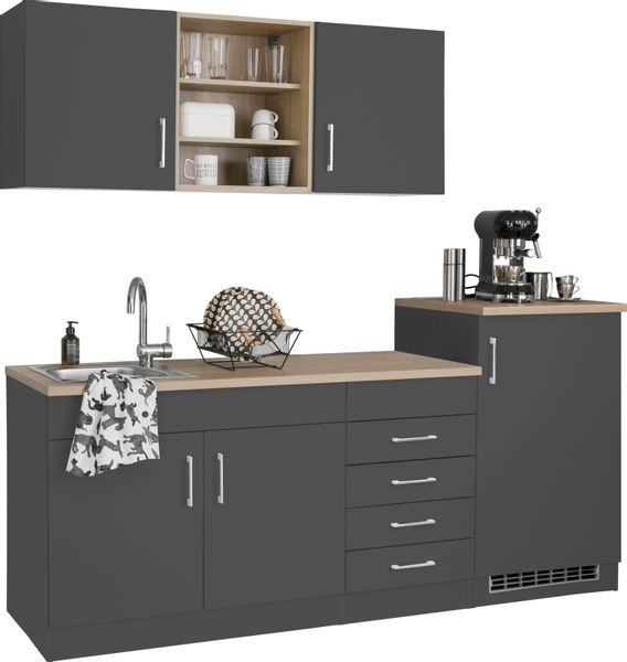 KOCHSTATION Küche KS-Mali, Breite 210 cm, günstig online kaufen