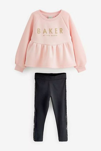 Baker by Ted Baker Shirt & Leggings Baker by Ted Baker Schößchen-Pullover + günstig online kaufen