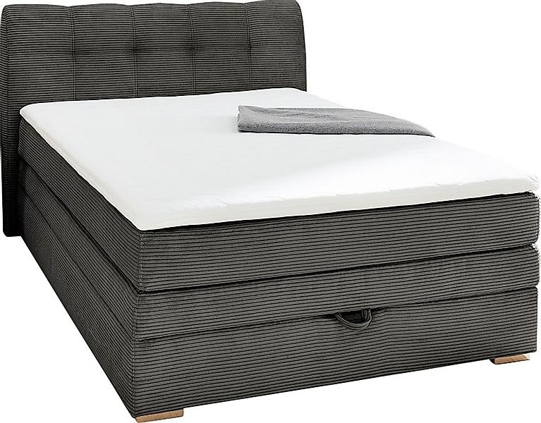 Jockenhöfer Gruppe Boxspringbett »Amelie« mit Bettkasten und Topper, erhält günstig online kaufen