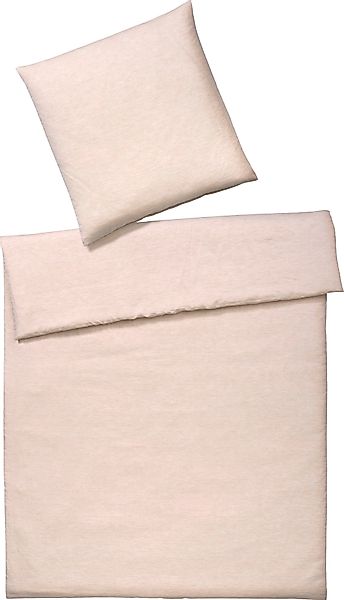 Elegante Bettwäsche Breezee, Halbleinen, 2 teilig, günstig online kaufen
