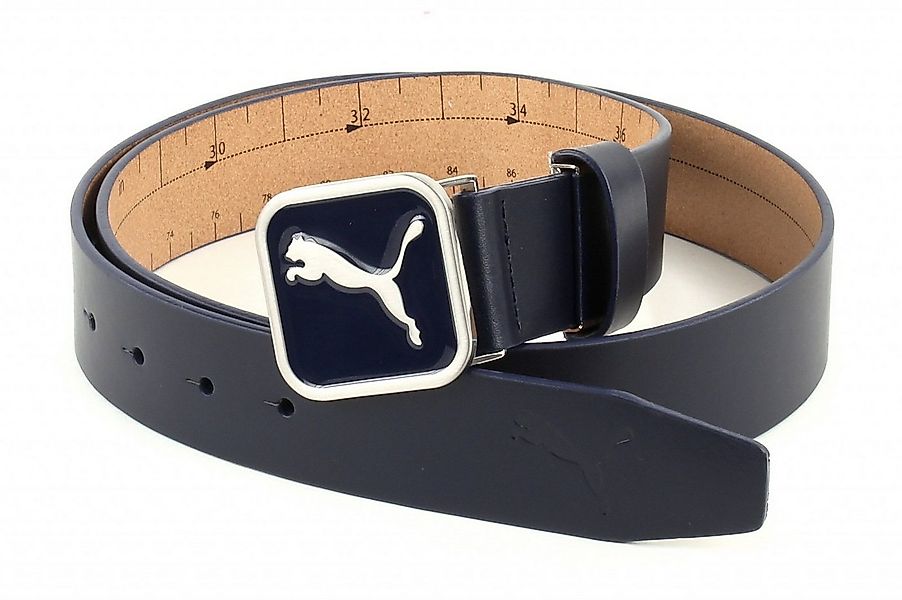 PUMA Ledergürtel Cut-To-Length Square Belt aus echtem Leder günstig online kaufen