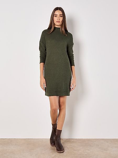 Apricot Strickkleid Minikleid aus Rippenstrick, (1-tlg) günstig online kaufen