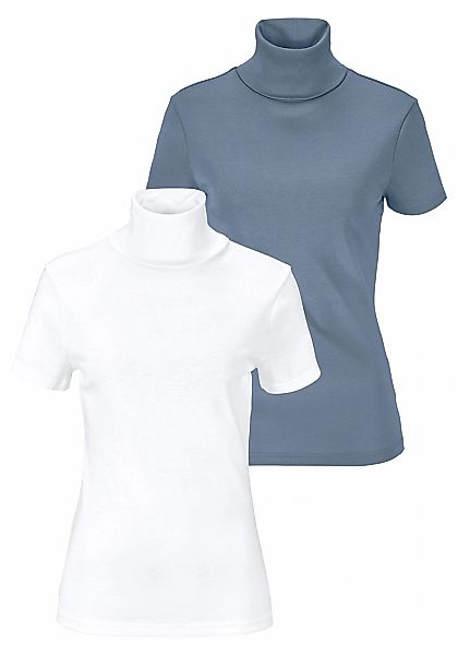 Flashlights Rollkragenshirt (Packung, 2-tlg., 2er-Pack) eng günstig online kaufen