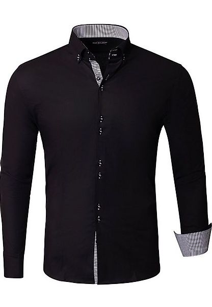 Reslad Langarmhemd Reslad Herren Hemd Medford Langarm RS-7117 (1-tlg) Männe günstig online kaufen