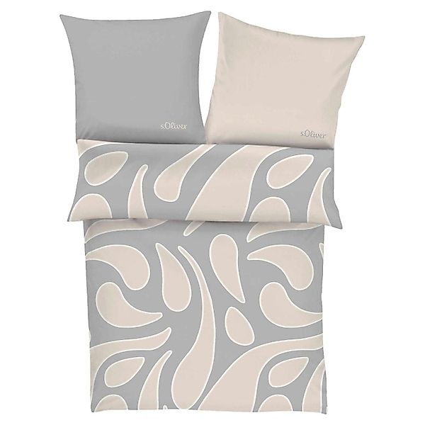 s.Oliver Bettwäsche Satin-Bettwäsche APRI, 155 x günstig online kaufen
