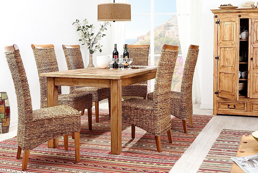 1a Direktimport Esszimmerstuhl Geflechtstühle Geflechtstuhl Rattanstühle me günstig online kaufen