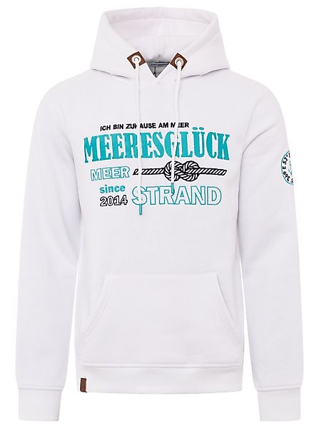 Zwillingsherz Hoodie ""Meeresglück"", mit gesticktem Detail am Ärmel und Ka günstig online kaufen