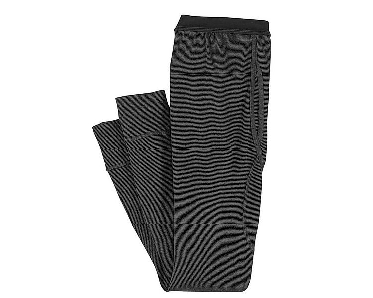 ADAMO Lange Unterhose Adamo XXL Thermo Unterhose lang schwarz-grau günstig online kaufen