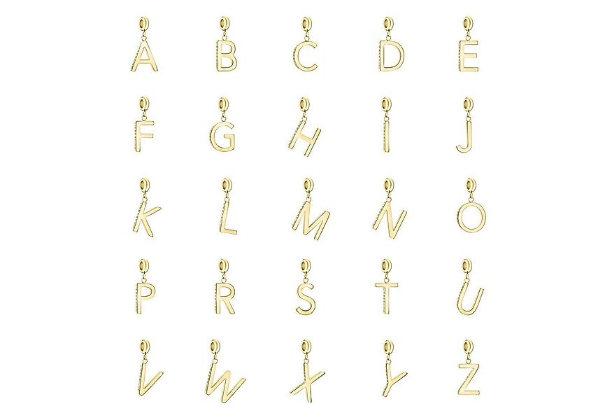 Liebeskind Berlin Kettenanhänger B silver Edelstahl günstig online kaufen