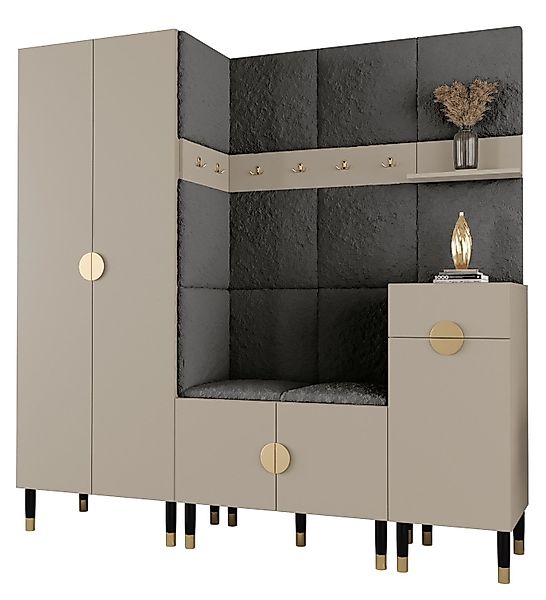 ABIKS MÖBEL Kompaktgarderobe PALERMO Set 1 günstig online kaufen