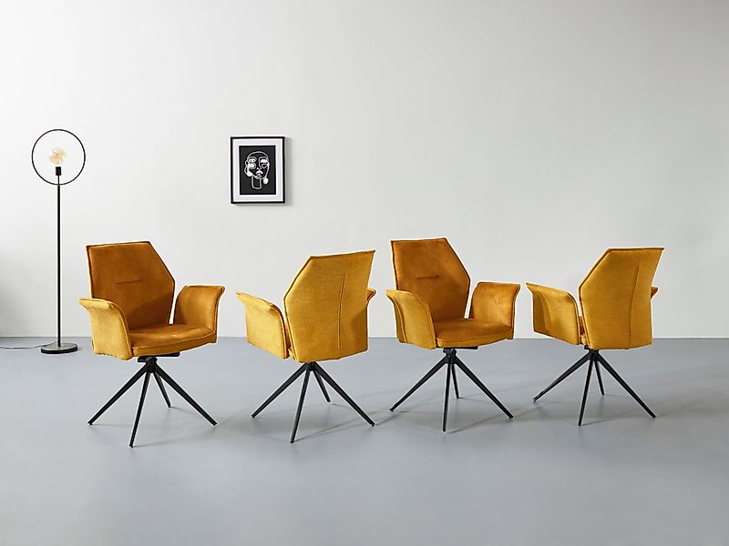 HELA Esszimmersessel "SUSANNE" Set, Esszimmerstuhl, Drehstuhl, 1 oder 4 Stü günstig online kaufen