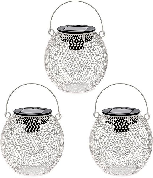 my home LED Solarleuchte Aislinn, LED-Metalllaterne, 3er Set, Tageslichtsen günstig online kaufen