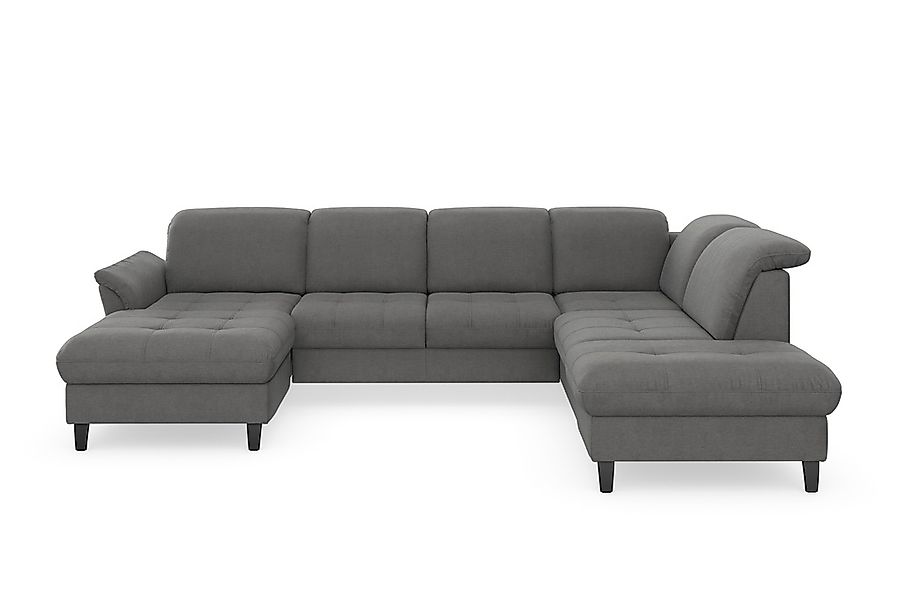 sit&more "Maggiore U-Form" wahlweise mit Kopfteilverstellung, Bettfunktion günstig online kaufen