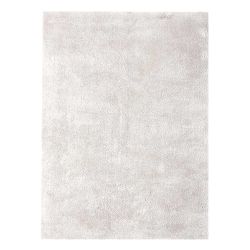 Hochflor Teppich in Creme Weiß modern günstig online kaufen