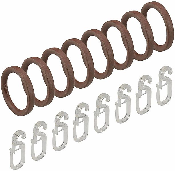 Liedeco Gardinenring für Gardinenstangen Ø 16 mm günstig online kaufen