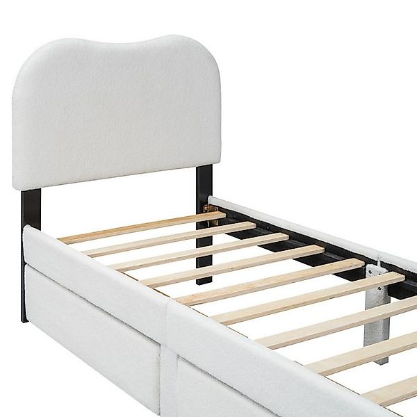 HAUSS SPLOE Kinderbett 90x200cm mit Kopfteil, 2 Schubladen minimalistisches günstig online kaufen