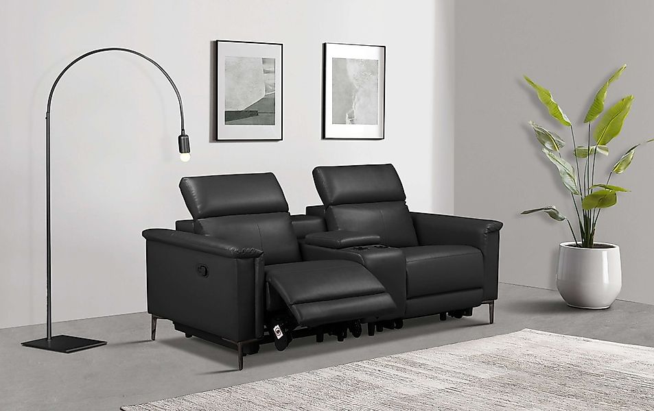 Places of Style 2-Sitzer "Lund, 2er-Kinosofa, TV-Sessel, Multimedia-Sofa, U günstig online kaufen