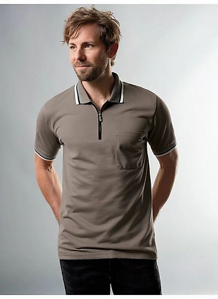 Trigema Poloshirt "TRIGEMA Poloshirt mit Reißverschluss", (1 tlg.) günstig online kaufen
