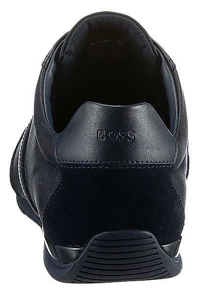 BOSS Saturn_Lowp Sneaker im Materialmix, Freizeitschuh, günstig online kaufen