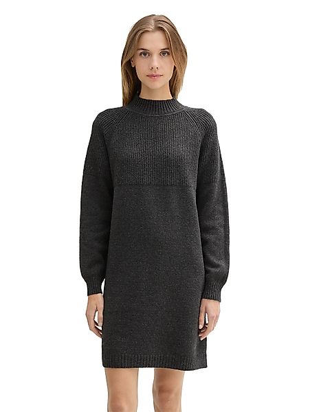 TOM TAILOR Denim Strickkleid mit Rippstruktur günstig online kaufen