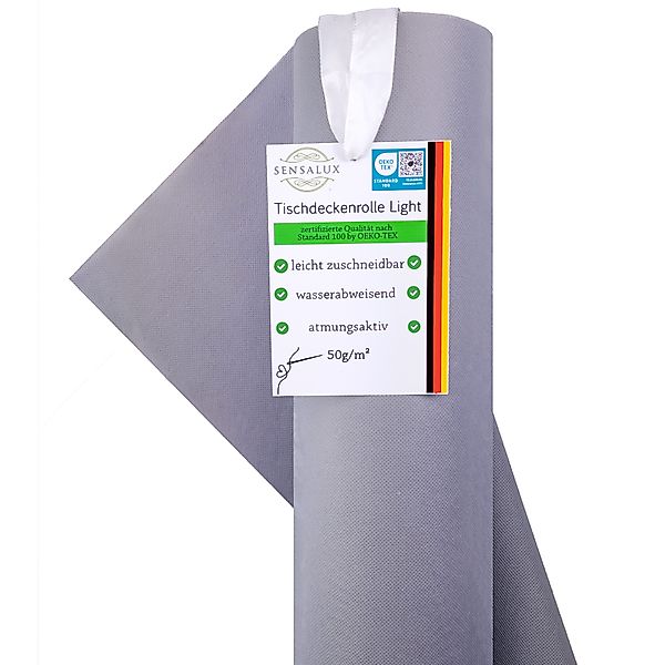 Sensalux Tischdecke Sensalux light Tischdeckenrolle 1,10m günstig online kaufen