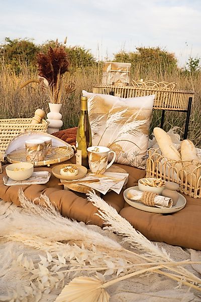 Ambiente® Tischläufer Waving grass (1-tlg, 1-teilig), günstig online kaufen