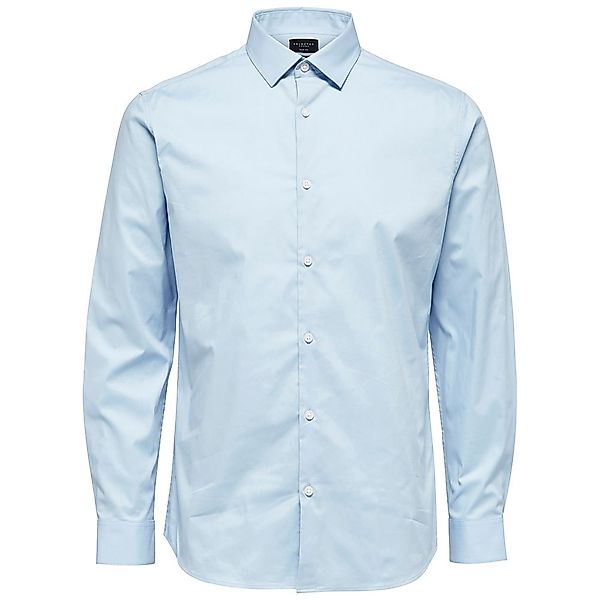 Selected Brooklyn Slim Langarm Hemd L Light Blue günstig online kaufen