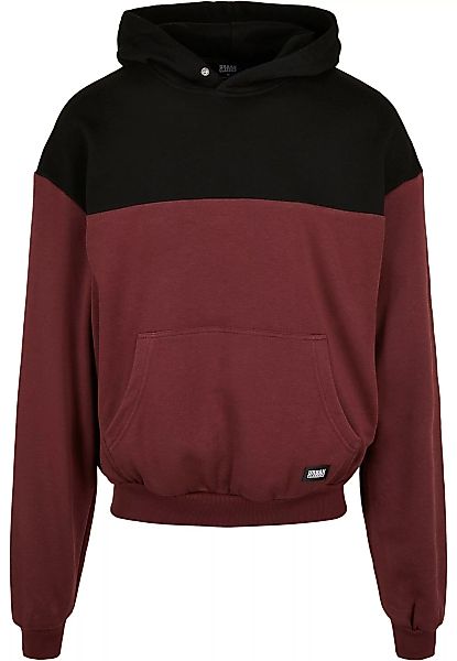URBAN CLASSICS Sweatshirt "Urban Classics Herren Upper Block Hoody", (1 tlg günstig online kaufen