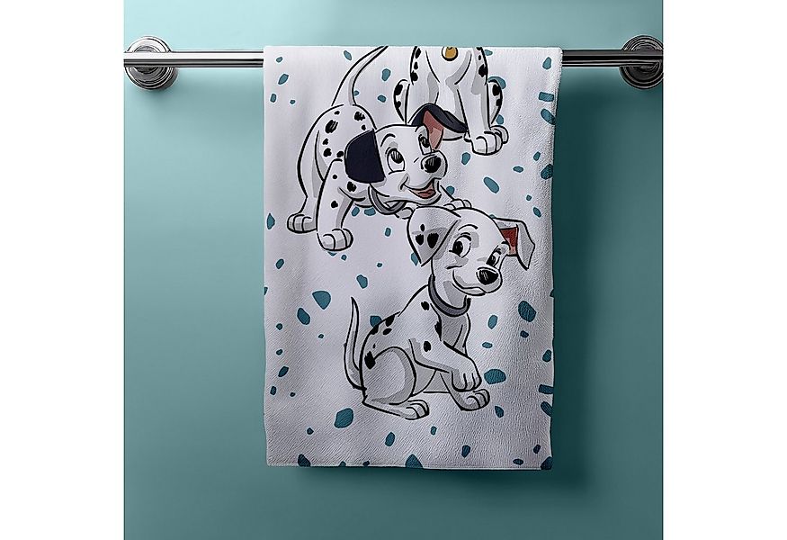 Jerry Fabrics Handtücher Disney 101 Dalmatiner Lucky Duschtuch Strandtuch B günstig online kaufen