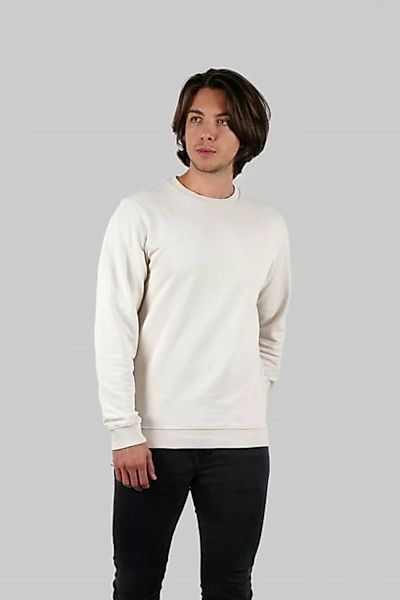 BLUVERD Sweatshirt Basic-Sweatshirt mit Rundhalsausschnitt günstig online kaufen