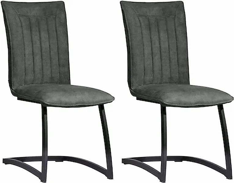OMG Design Freischwinger »Amara« (Set) 2 Stk. Stoff Esszimmerstuhl, Küchens günstig online kaufen