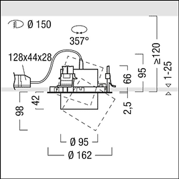 Zumtobel Group LED-Einbaustrahler 840 VIV2-R M #60715951 günstig online kaufen