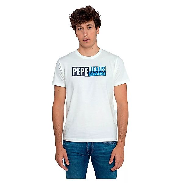 Pepe Jeans Gelu Kurzärmeliges T-shirt XL Off White günstig online kaufen