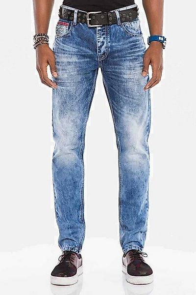 Cipo & Baxx Röhrenjeans Jeans im Used-Look, CD-520 günstig online kaufen