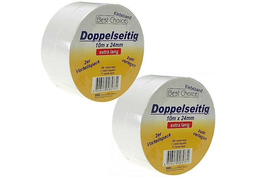 Osma Klebeband Doppelseitiges Klebeband 40m x 24mm Montageklebeband, Klebes günstig online kaufen