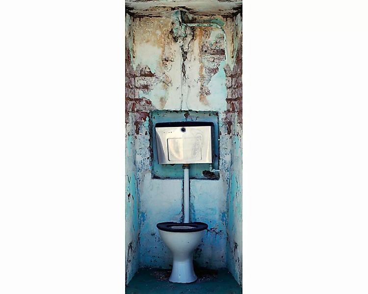 Dekopanel "WC" 1,00x2,50 m / Strukturvlies Klassik günstig online kaufen