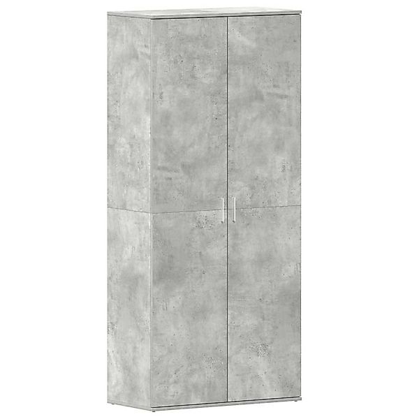 vidaXL Schuhschrank mit Tür Grau 80 x 39 x 180 cm Holzwerkstoff 3333869 günstig online kaufen