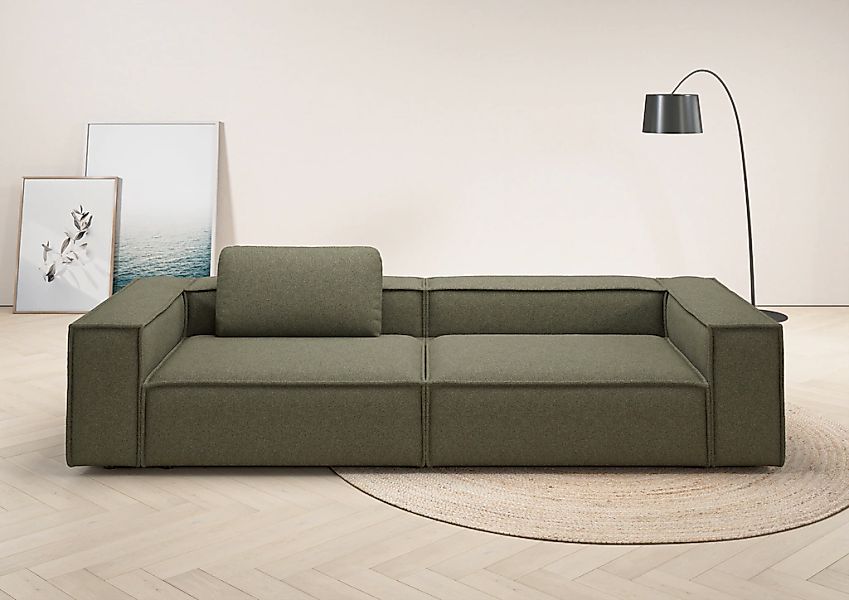 Home affaire 3-Sitzer "Watertown moderner 3-Sitzer" extra breites Sofa mit günstig online kaufen